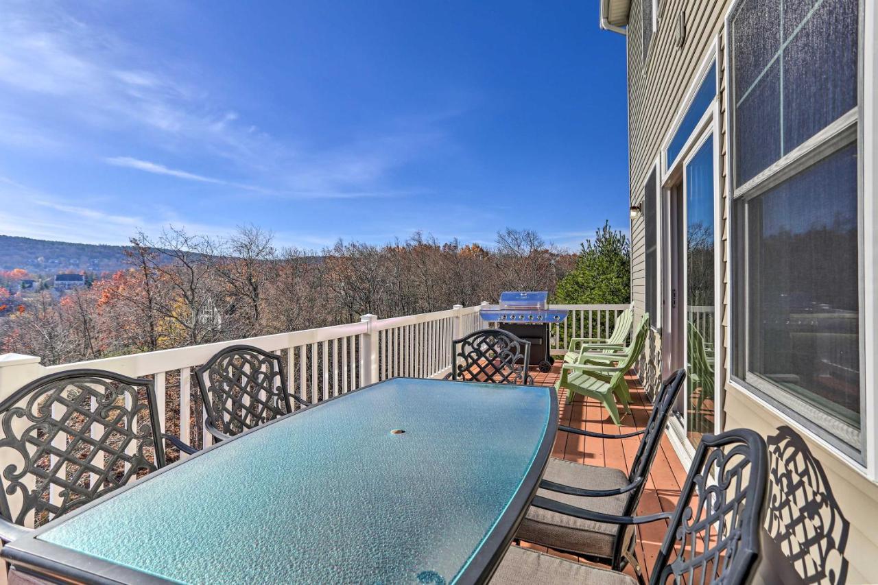 New ! Slopeside Townhome : Wfh, Ski, Dine & Hike Tannersville Exteriör bild