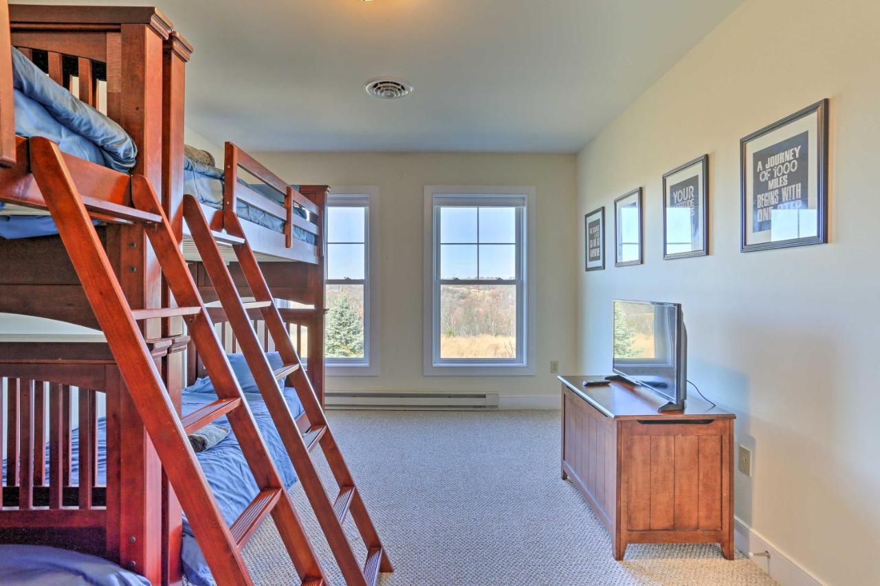 New ! Slopeside Townhome : Wfh, Ski, Dine & Hike Tannersville Exteriör bild